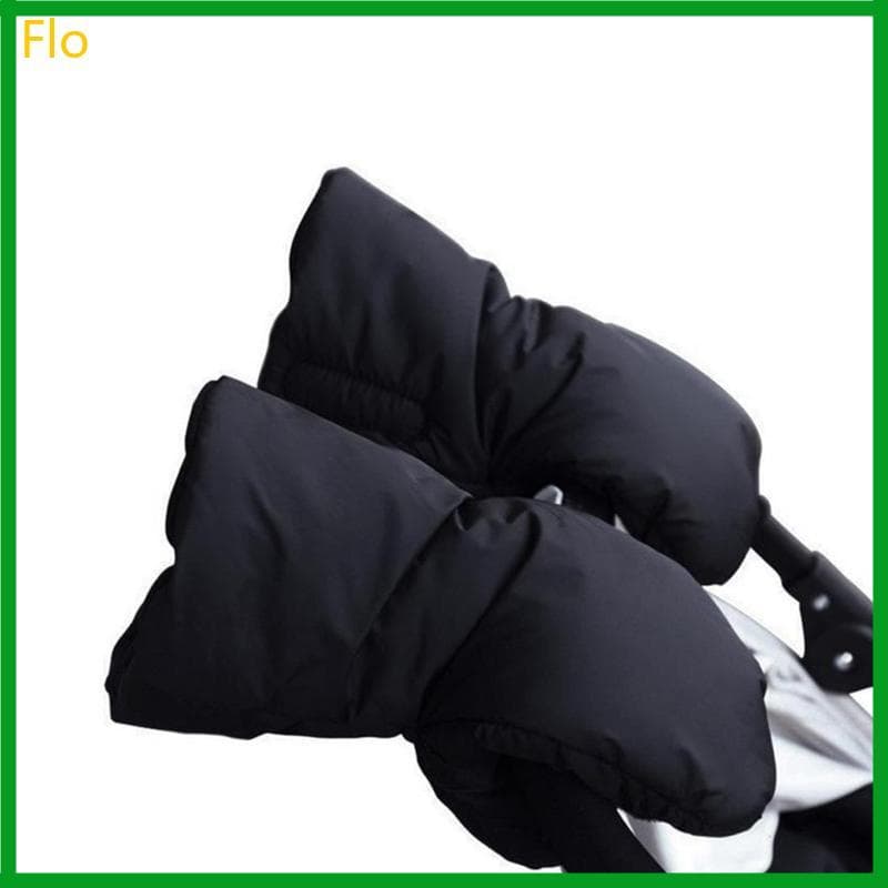 Flo Inverno Carrinho Bebê Mão Muff Pele Quente Velo Mitten Ar Acessórios