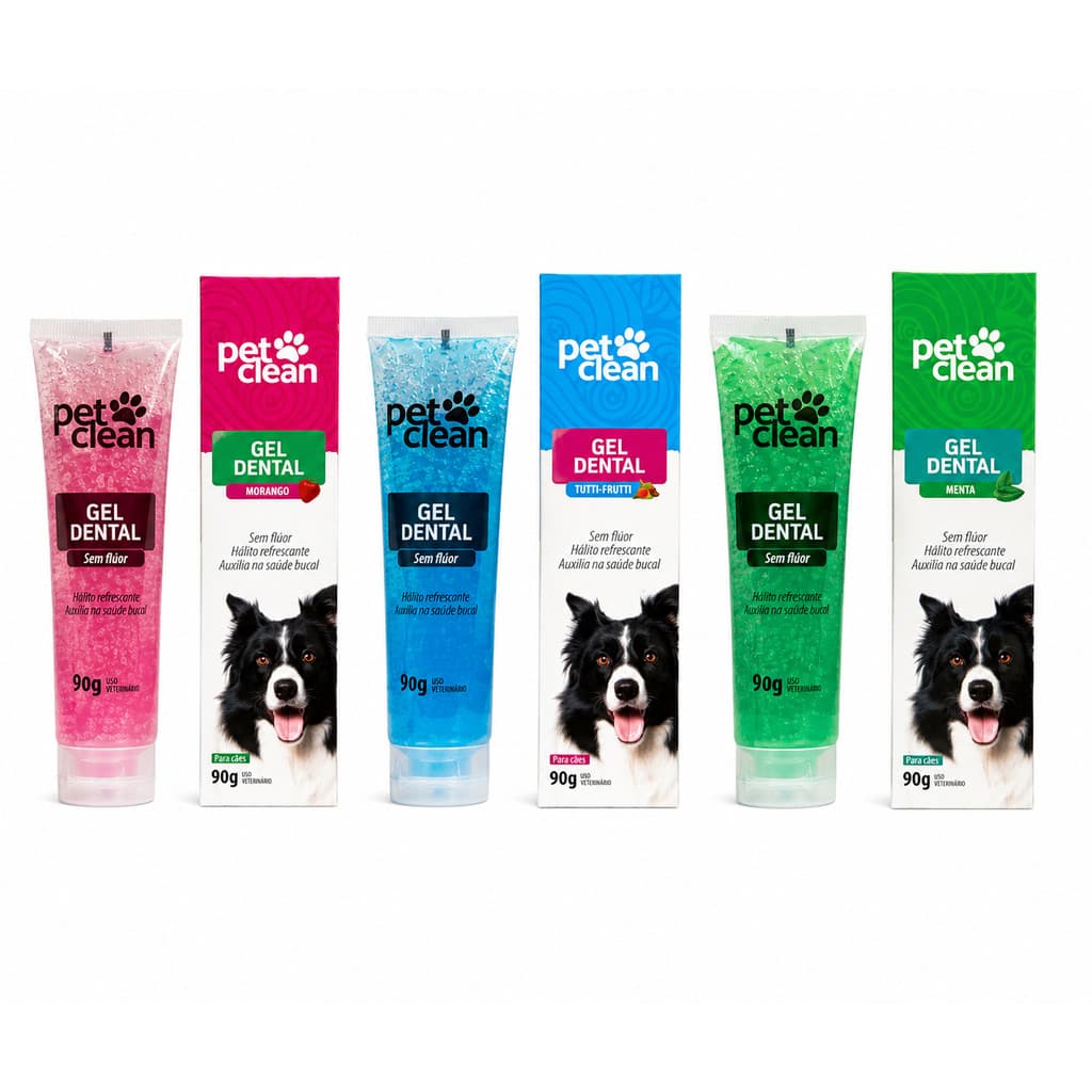 Gel Dental Pet Clean  90g Hálito Refrescante