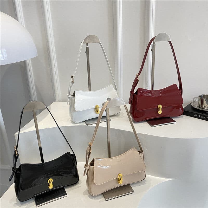 Bolsa bolsa transversal feminino Luz francesa luxo portátil pequeno quadrado saco feminino 2025 outono novo estilo moda