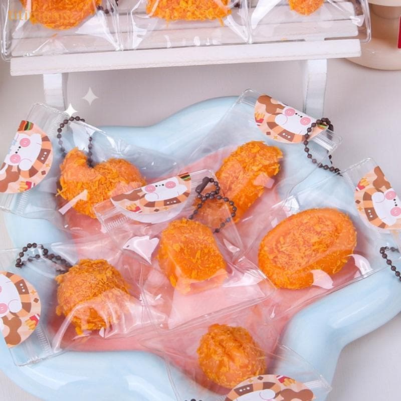 tr Massa Frita Stis Pão Migalhas Comida Pitada Recuperação Lenta TPR Espremer Hambúrguer Pizza Engraçado Bonito Presente