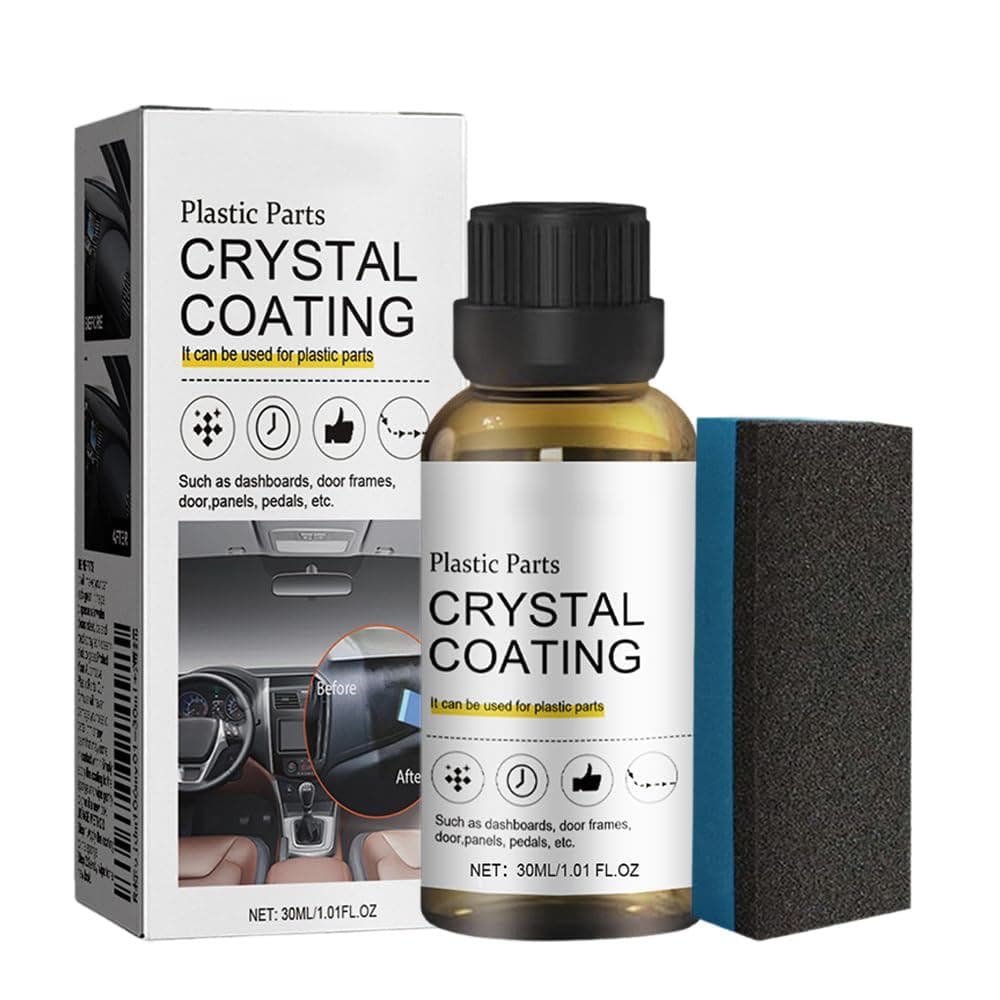 Revestimento de Cristal para Carro, Novo Revestimento de Cristal para Peças Plásticas 2026, Restaurador de Plásticos com