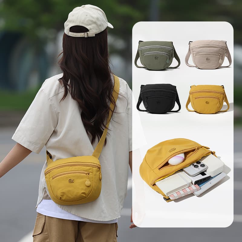 Casual leve pequeno saco feminino 2026 novo estilo japonês coreano moda All-Match bolsa de ombro Commuter na moda saco d