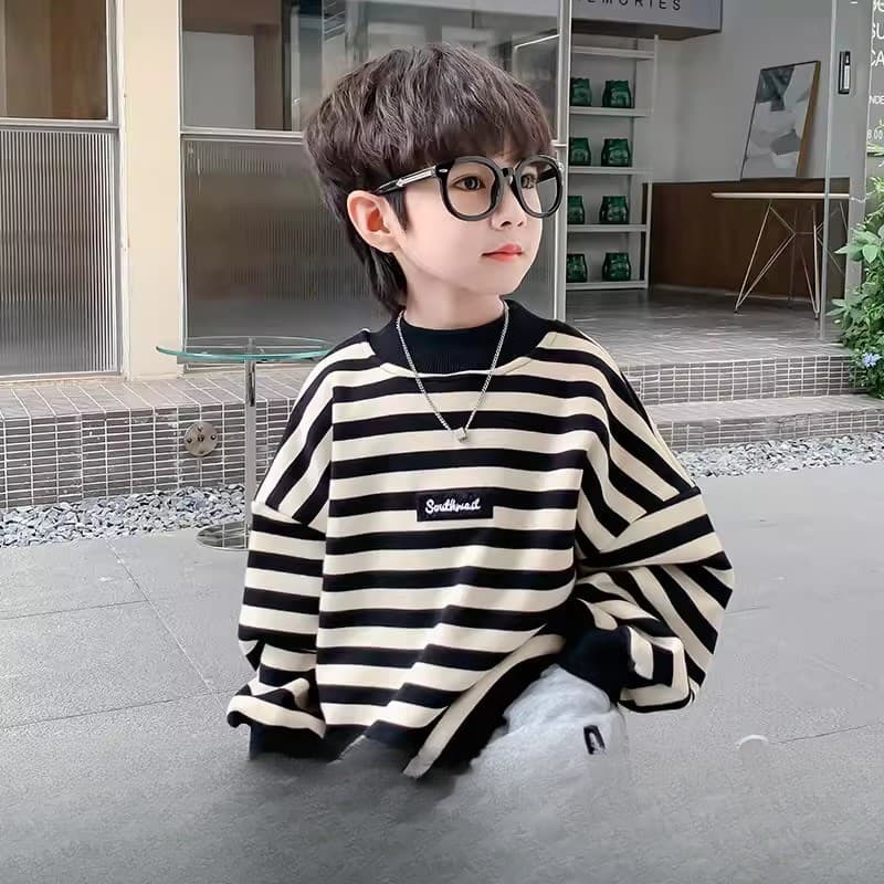 Meninos forro de lã moletom 2025 outono inverno novo estilo crianças forro de lã espessamento lã de uma peça inverno