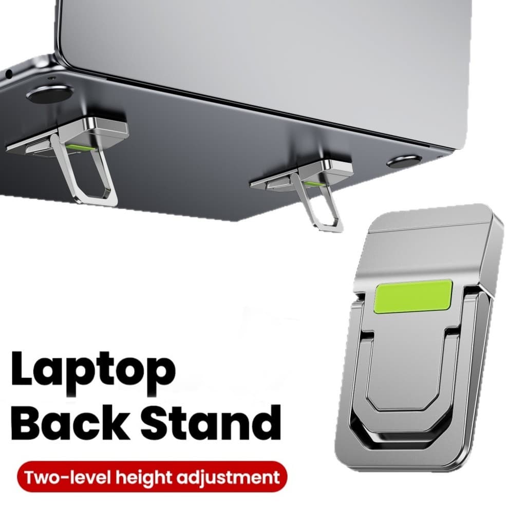 1 Conjunto Ajustável Dobrável Portátil Suporte Mini Pernas Ultra-Fino Para Lenovo Notebook De Refrigeração Pés Invisível