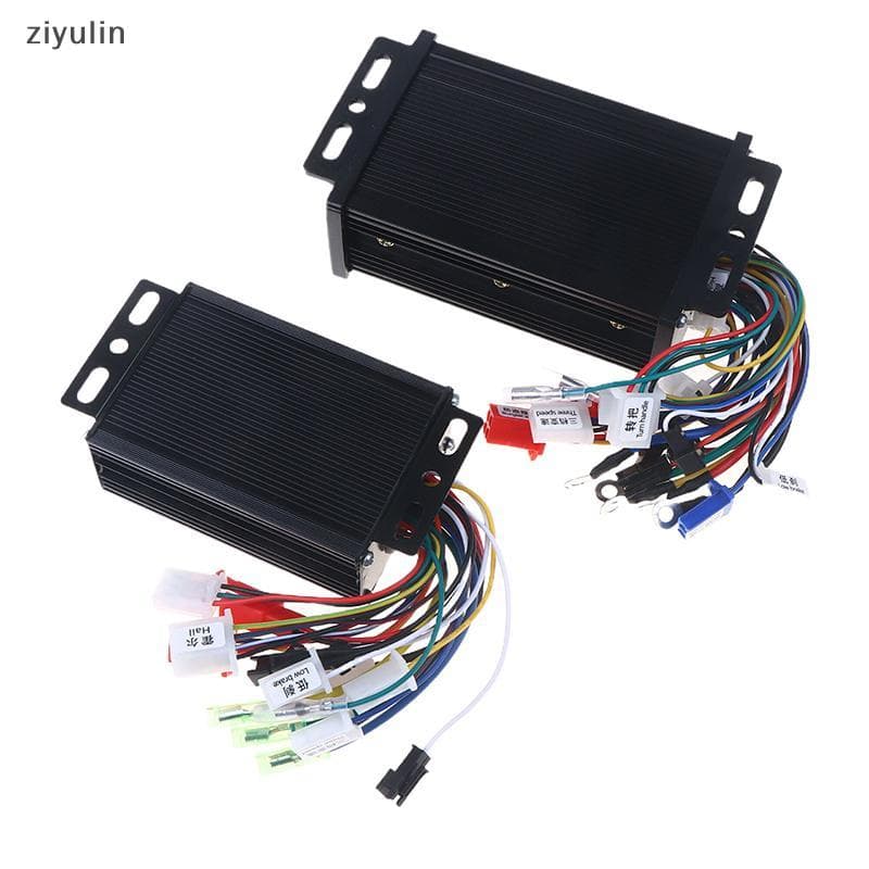 Controlador De Motor Sem Escova De Onda Senoidal CVC 36V 48V 20A-350W-500W Para Bicicleta Elétrica , Compatível Com Cone