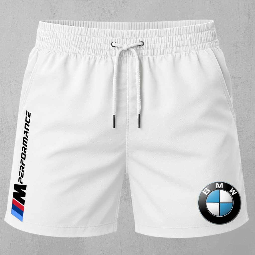 Short Bermuda Tactel Mauricinho Estilo Premium BMW M Performance Esportivo