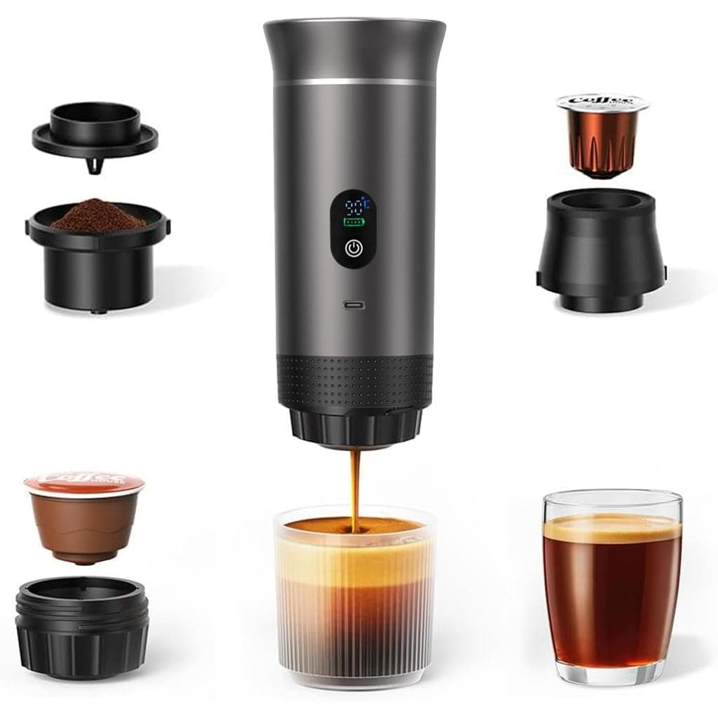 Máquina Café Expresso Portátil 3em1 Para Viagem Cabo Usb-C