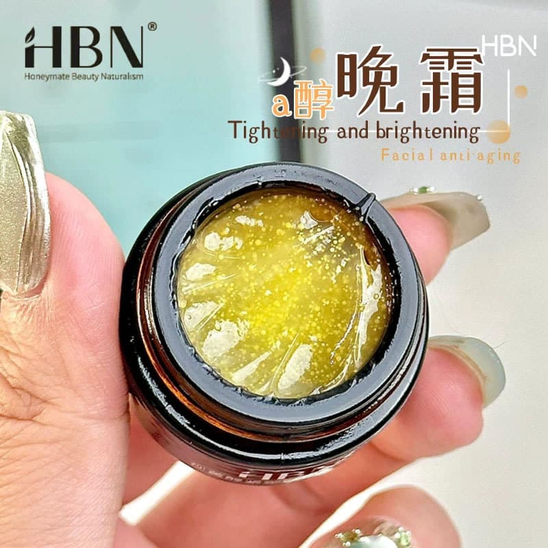 H HBN DiA álcool noite creme 2.0 Retinol creme facial 5g levantamento endurecimento desbotamento linhas finas hidratante