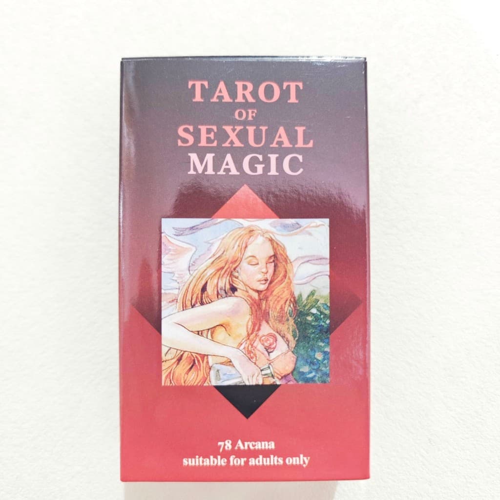 Cartas De Tarô Sexo Mágico Versão Completa Em Inglês Jogo De Mesa Presente De Aniversário Da Família Suporta Atacado 78