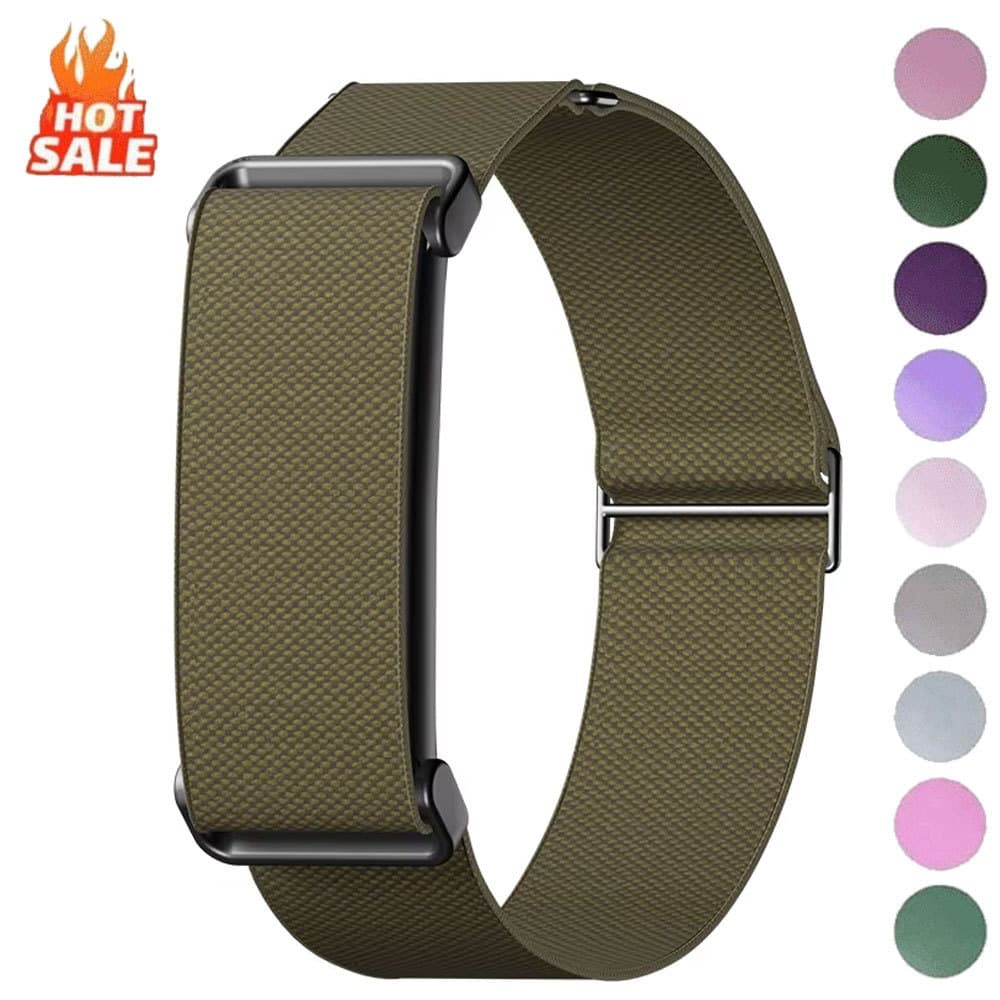 Google Fitbit Air Sports Pulseira Cinta Ao Ar Livre Correndo Loop Velcro Tecido Substituição De Pulso Simples Acessórios