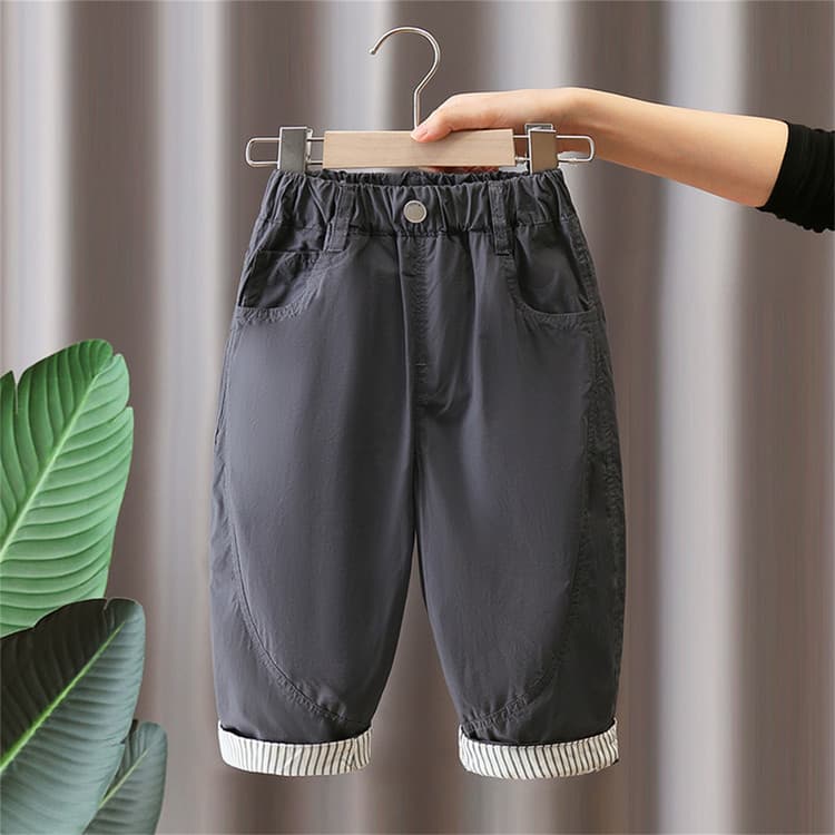 Roupas infantis calças para meninos verão legal Anti-Mosquito calças 2026 novo estilo solto calças finas macacão de verã