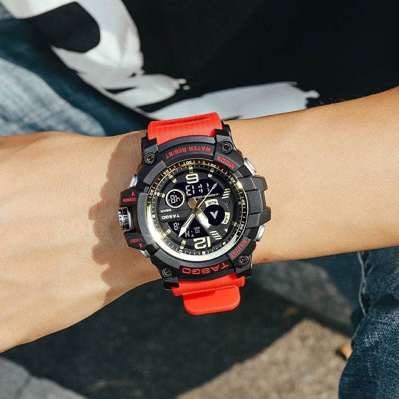 TASGO TASGO Marca T121 Luminosa À Prova D 'Água Juventude Harajuku Eletrônico Moda Tendência Relógio Eletrônico