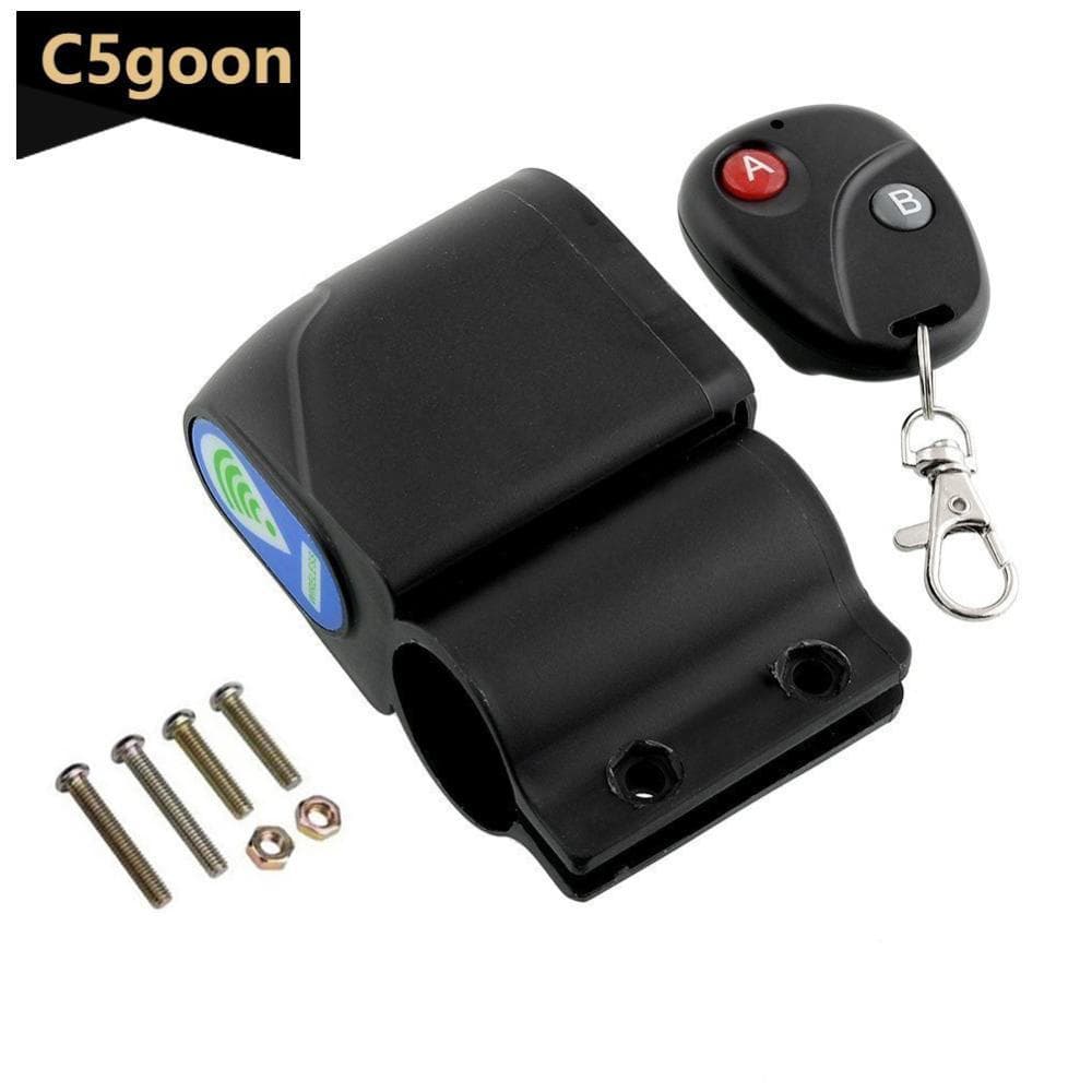 C5GOON Dispositivo De Alarme De Bicicleta De Controle Remoto Sem Fio Sistema De Sensor De Vibração Anti-Roubo Segurança