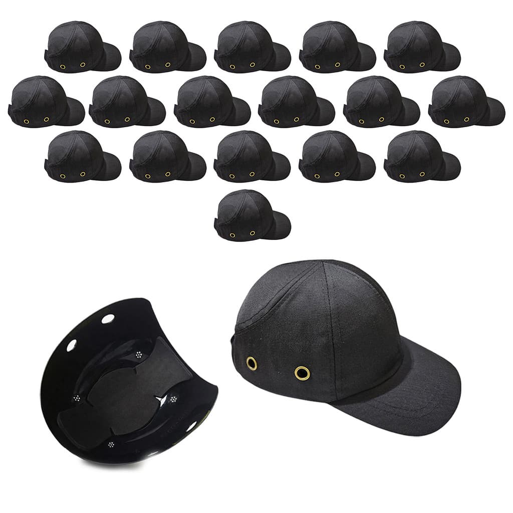 Bone com Capacete EPI Kit 17 Uni Obra Segurança do Trabalho Casquete Reparo Conserto Oficina Resistente