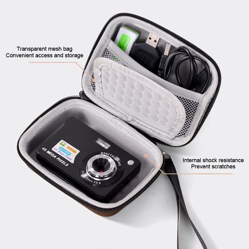 Bolsa Para Câmera Digital , Capa G9X G7X III II ZV1 ZV1F RX100 Hero 12 CAMKORY KVUTCIEIN Vlogging