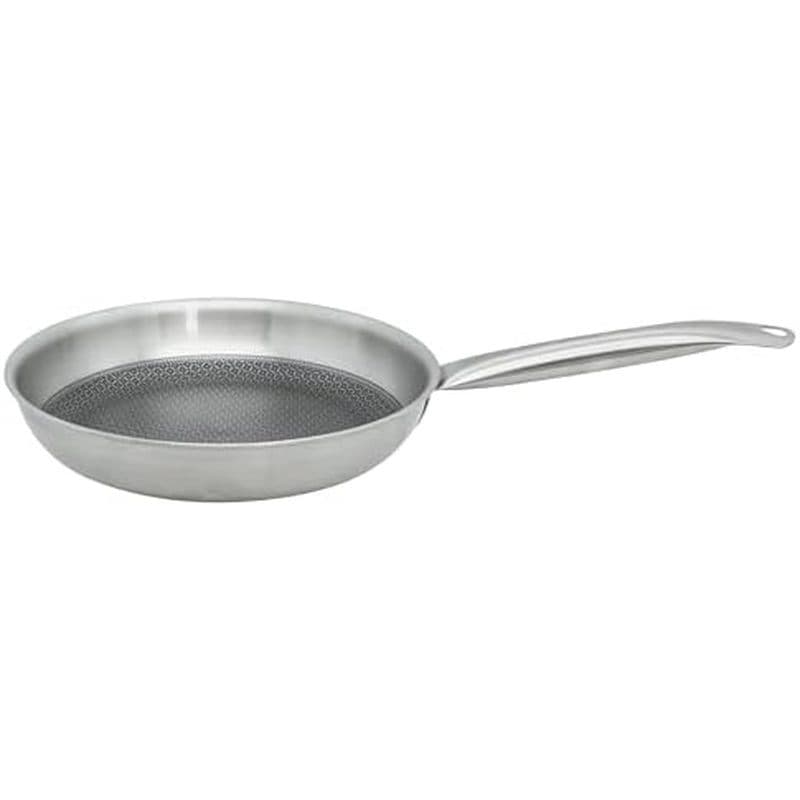 ELO 3582826 Frigideira De Aço Inoxidável 18/10 , Sem PFAS , Antiaderente , Indução , Revestimento De Cinza Mineral Alumí