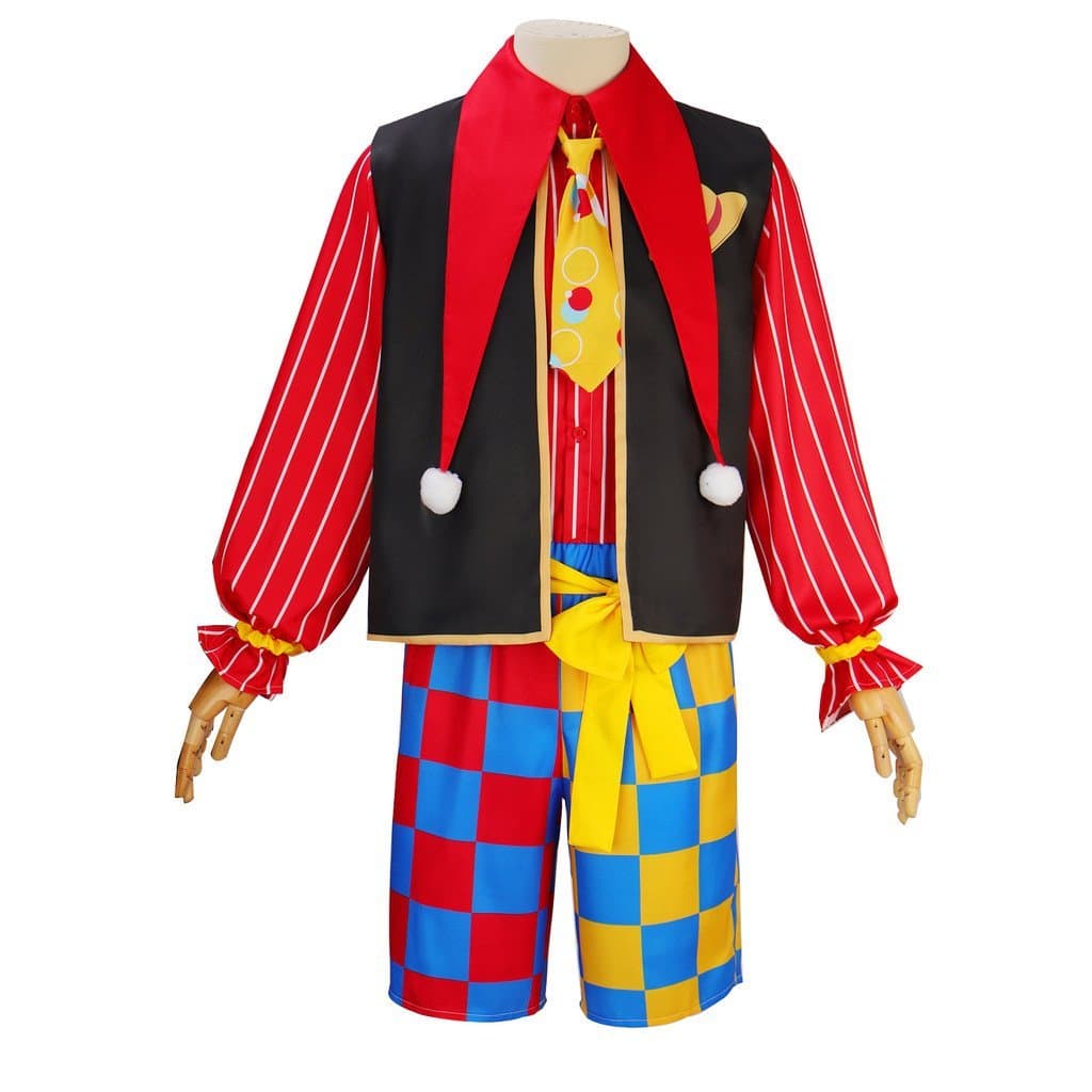 Fantasia de Palhaço para Cosplay de One Piece, Roupas para Festa, Exposição de Quadrinhos e Apresentações