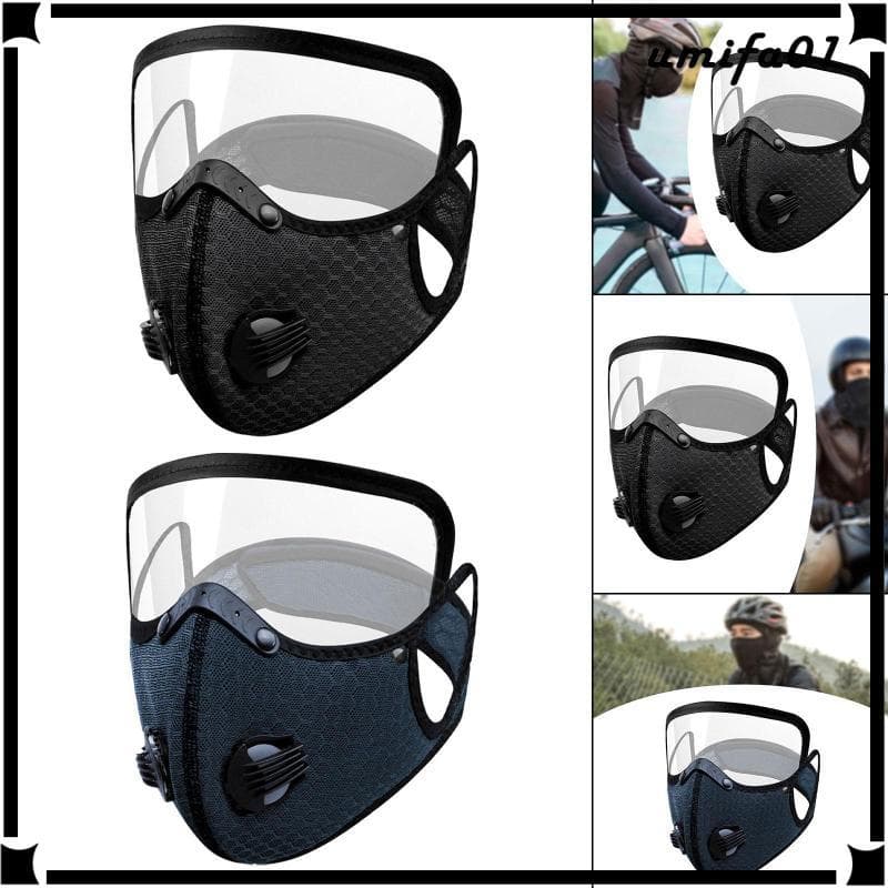 [Umifa] Máscara Facial De Ciclismo Quente Capa Completa Portátil Removível Para Corrida