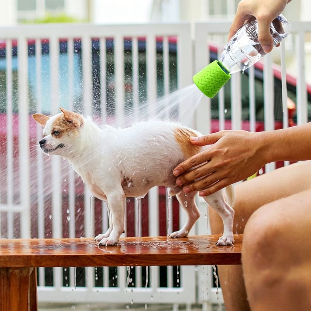 Cabeça de chuveiro de silicone para animais de estimação, chuveiro portátil de silicone para animais de estimação, uso e