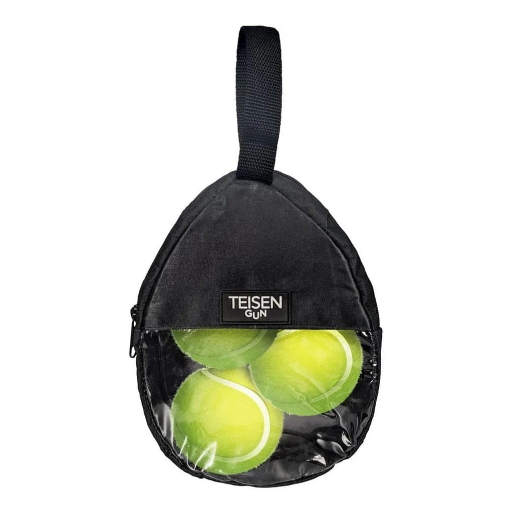 Bolsa Porta Bolinhas de Tenis Preta