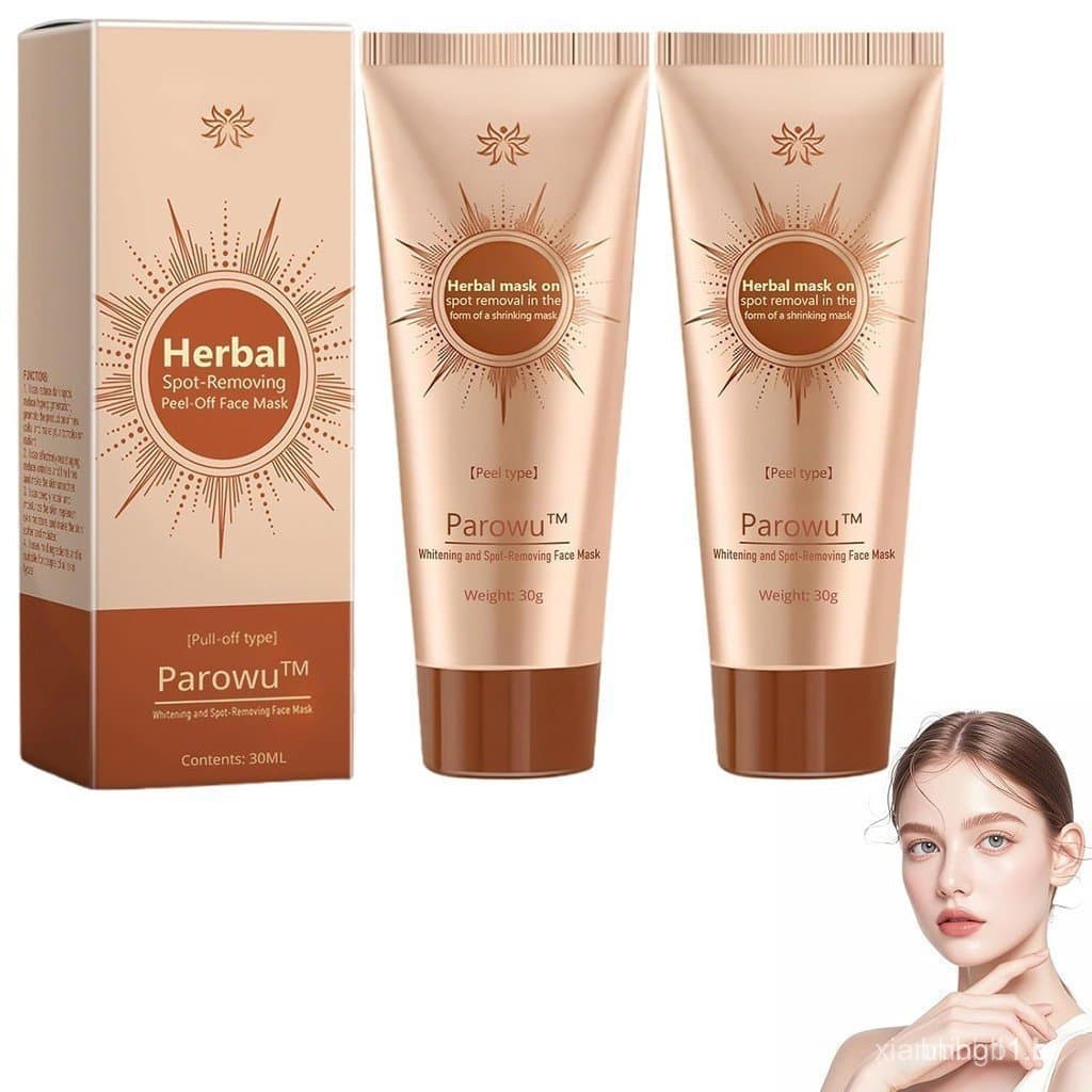 Máscara Peeling Herbal Parowu para Remoção de Manchas, Máscara para Remoção de Manchas, Máscara para Eliminar Manchas, M