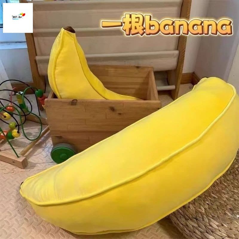 Almofada De Banana Estilo-Linda Decoração De Casa Kawaii