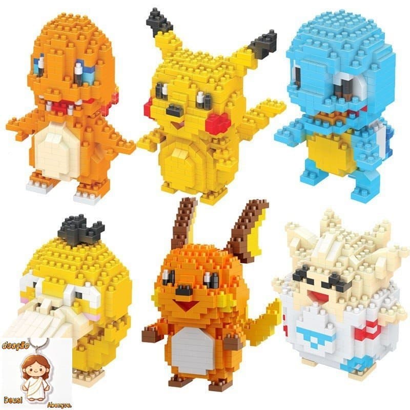 Boyu Pokemon Pokémon Micro-Parte Brinquedo