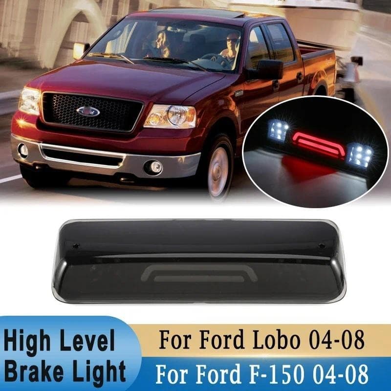Luz De Freio Traseira De Alto Nível , Lente Preta , 3a Carga Para Ford F150/Lobo 2004-2008 Explorer Sport Trac 2007-2010