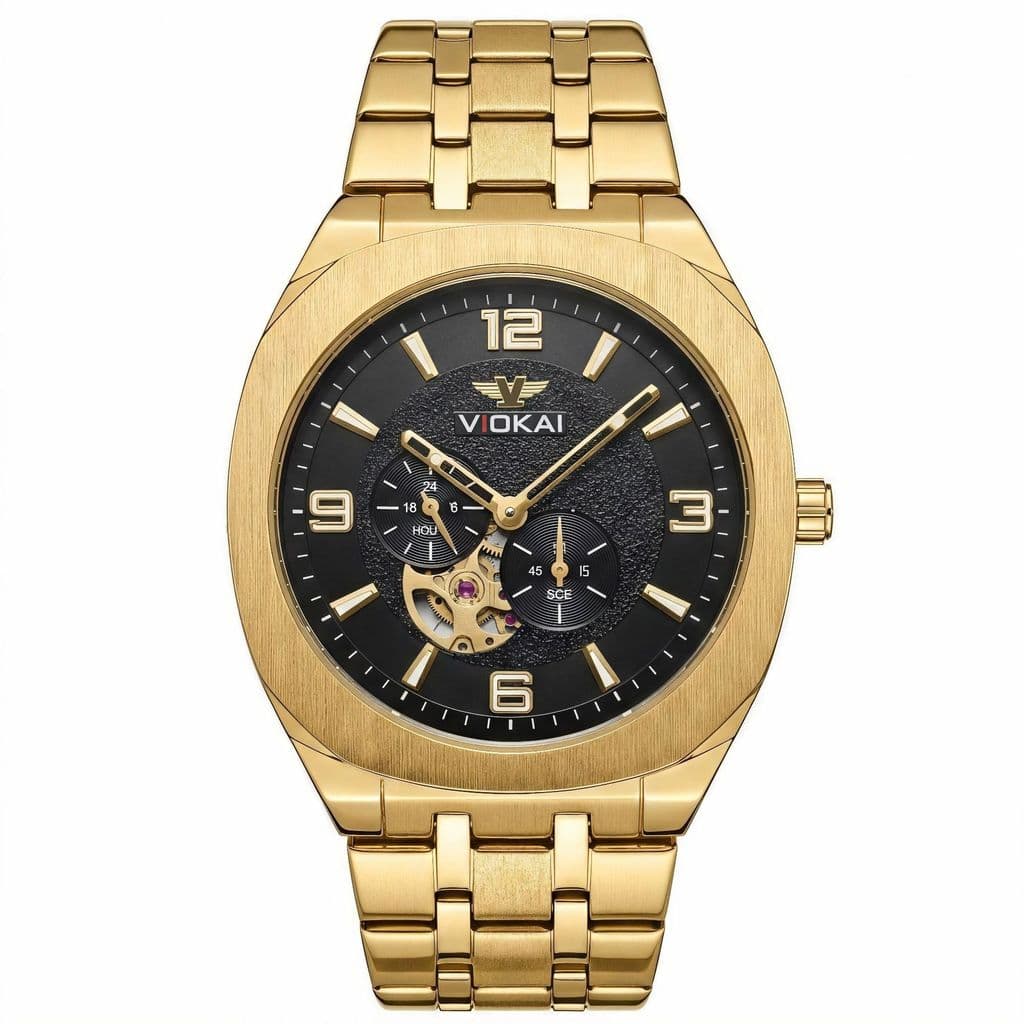 Relógio ultrafino masculino 9mm multifuncional cronógrafo luminoso à prova d'água negócios Casual relógio com pulseira d