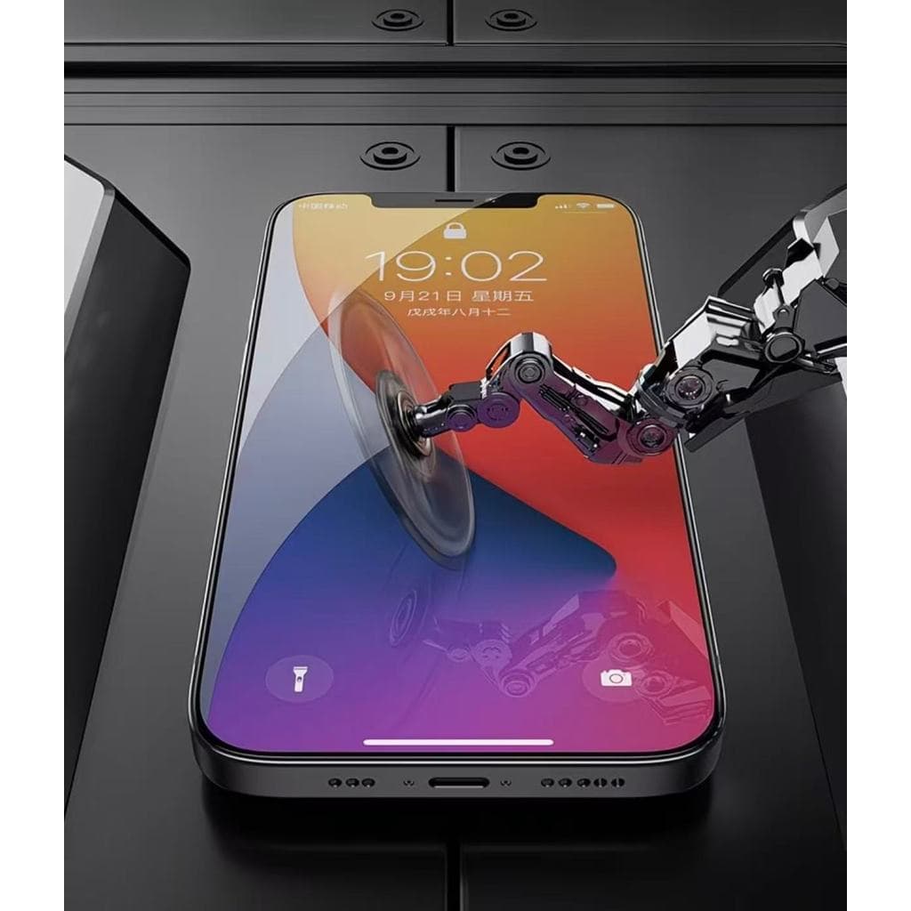 Adequado para Apple 17 tela cheia sem borda preta 16pro filme temperado para celular 15 filme transparente alto para cel