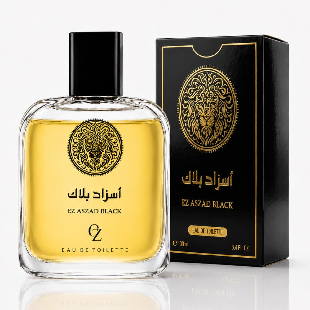Perfume Masculino Árabe 100ml Ez Aszad Black Eau De Toilette Alta Fixação