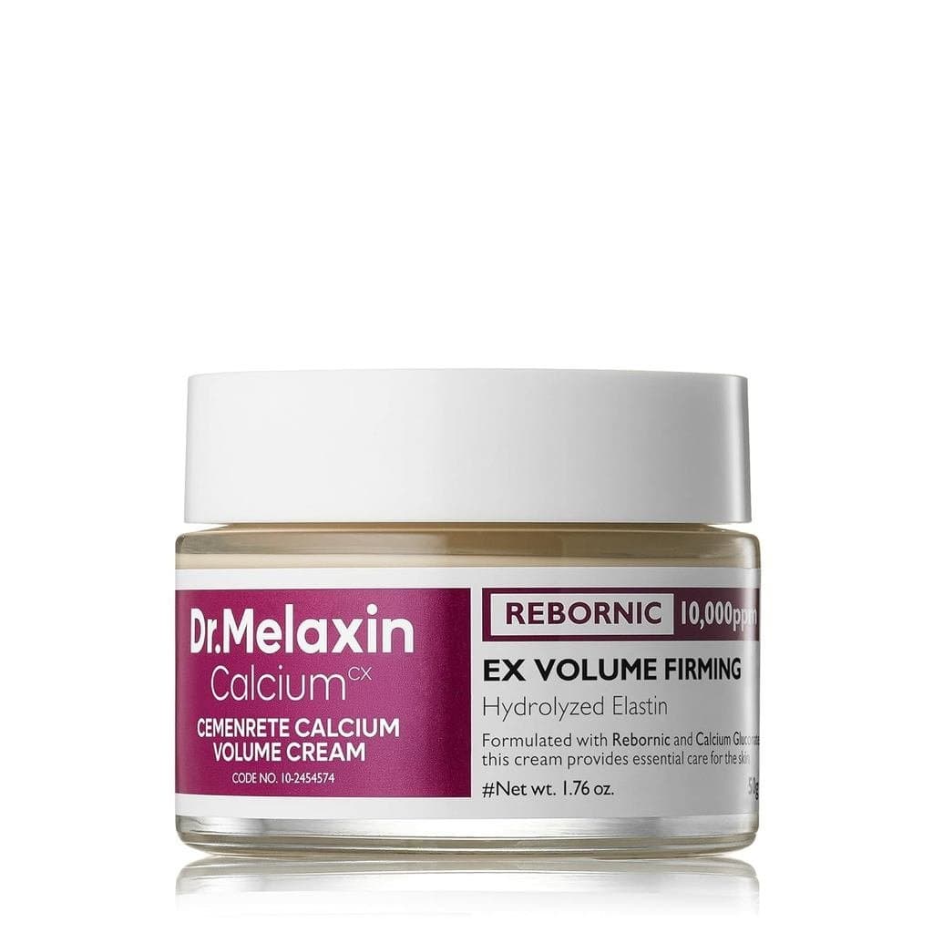 Dr.Melaxin Cemenrete Creme Firmador Intenso com Cálcio 50ml (1.69 fl oz) – Rebornic 10.000ppm, Niacinamida e Elastina Hi