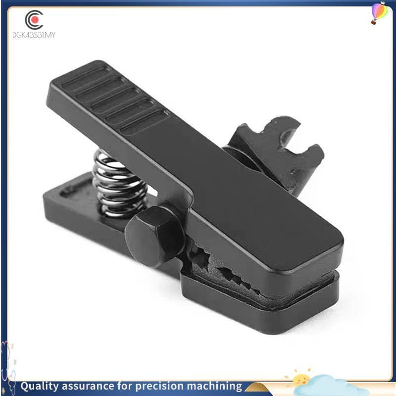 [hukou33] Suporte De Microfone Condensador De Instrumento Braçadeira Universal Para Saxofone Compatível Com Pescoço De G