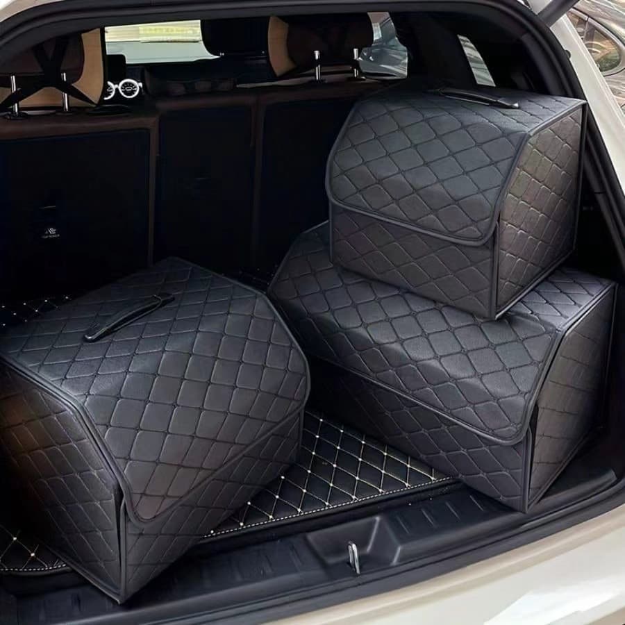 Caixa de armazenamento para porta-malas de carro de novo estilo, caixa de armazenamento para carro, caixa de armazenamen
