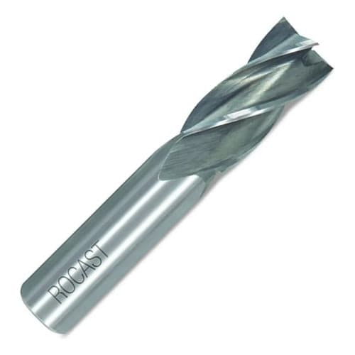 Fresa De Topo 14mm Aço Rápido 4 Cortes Para Aço Rocast Modelo 18.0022