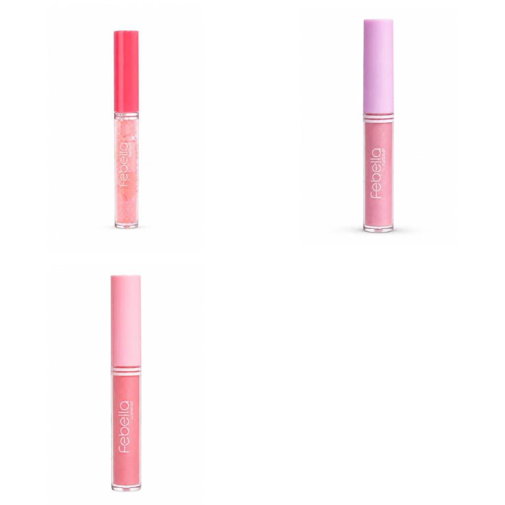 Kit Lip Gloss Little Princess Febella