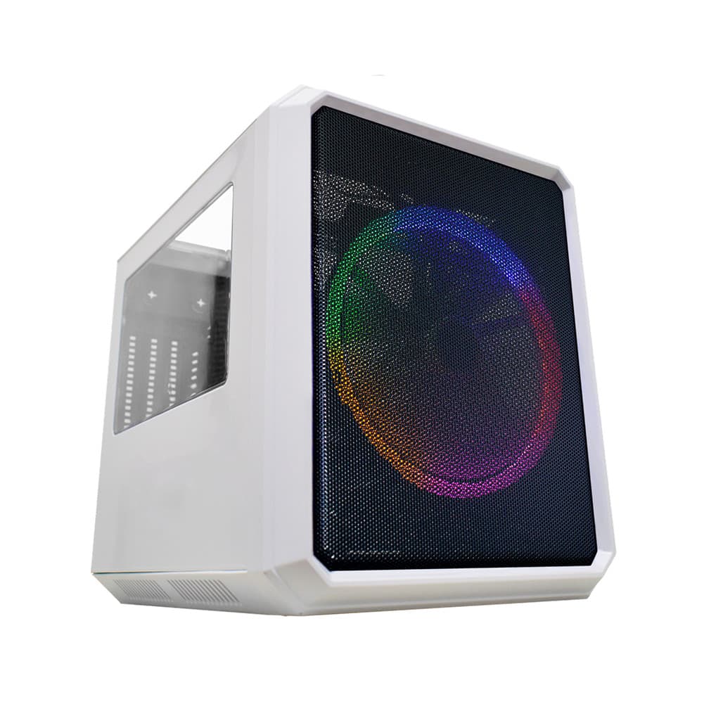 Gabinete Gamer K-Mex CG-04RC Com Fan Multicores 200mm