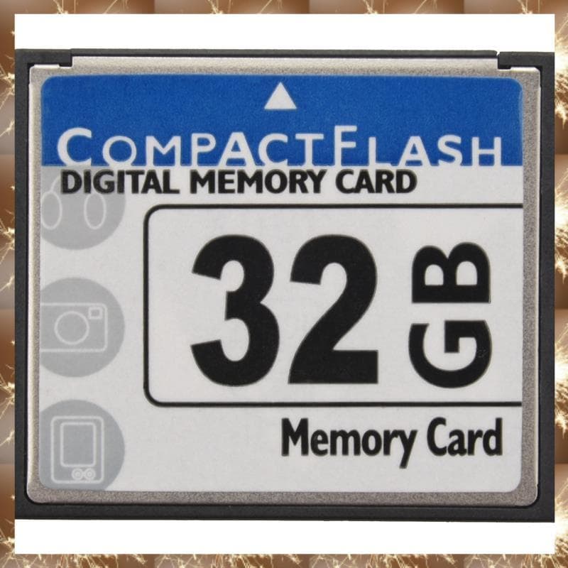 (Cartão De Memória Flash Compacto Idv Professional 32 Gb (Branco E Azul)