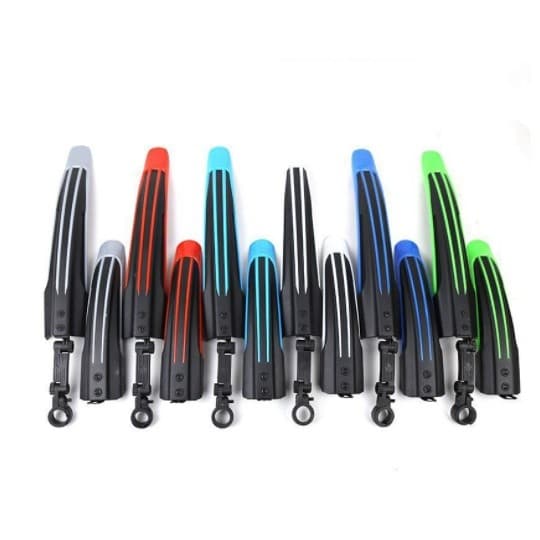 Paralamas Para Bike Par Para-lama Dianteiro e Traseiro - Para Barro Nylon Bicicleta Ciclismo Aro 26-29