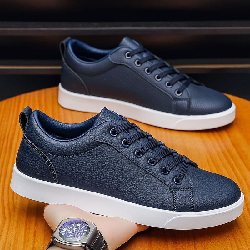 Sapatos masculinos 2026 novo estilo tênis casuais esportes tênis de trabalho estilo masculino na moda estudantes All-Mat