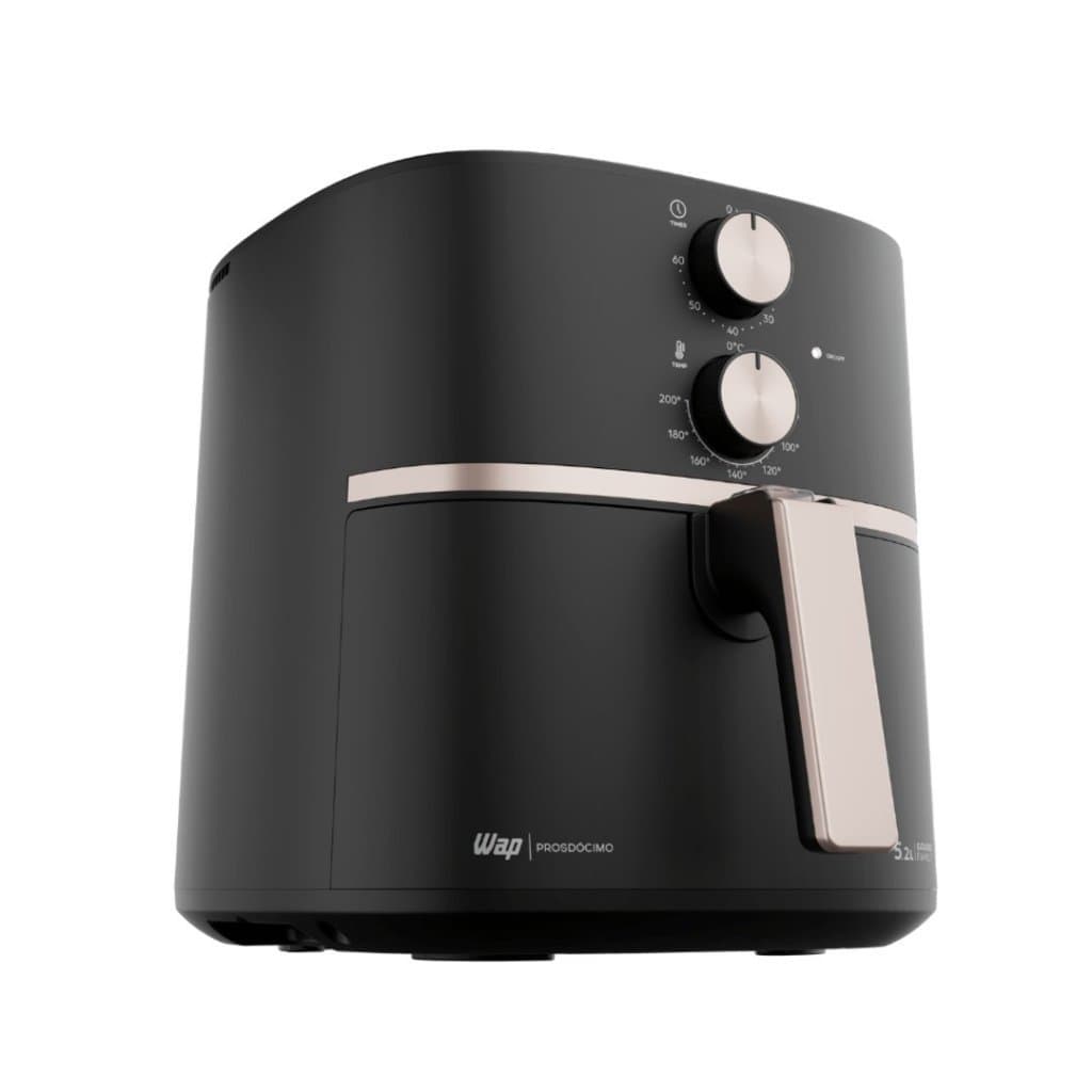 Fritadeira Air Fryer WAP Gray Stone 5,2L Potente e Econômica
