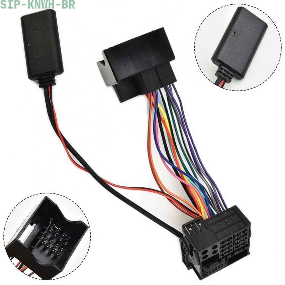 [SIP-KNWH-BR]Wireless Audio Cable Adapter for BMW X5 X3 E83 R52 Boost CD Navigation-New In 11-
