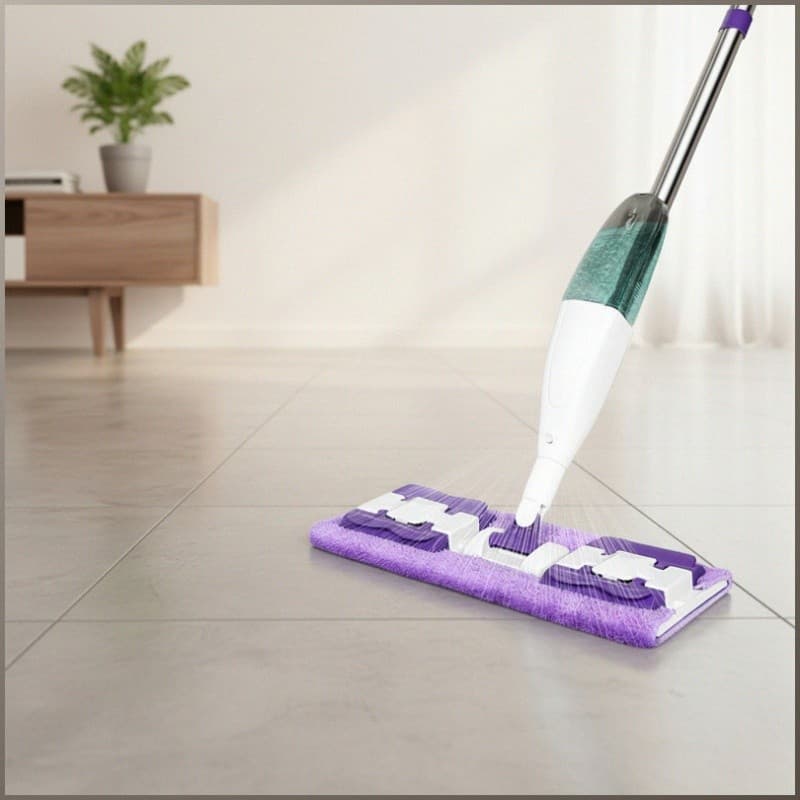 [Spray Inteligente] [Grande Painel] Esfregão com Spray/Spray Mop/Esfregão Para Casa