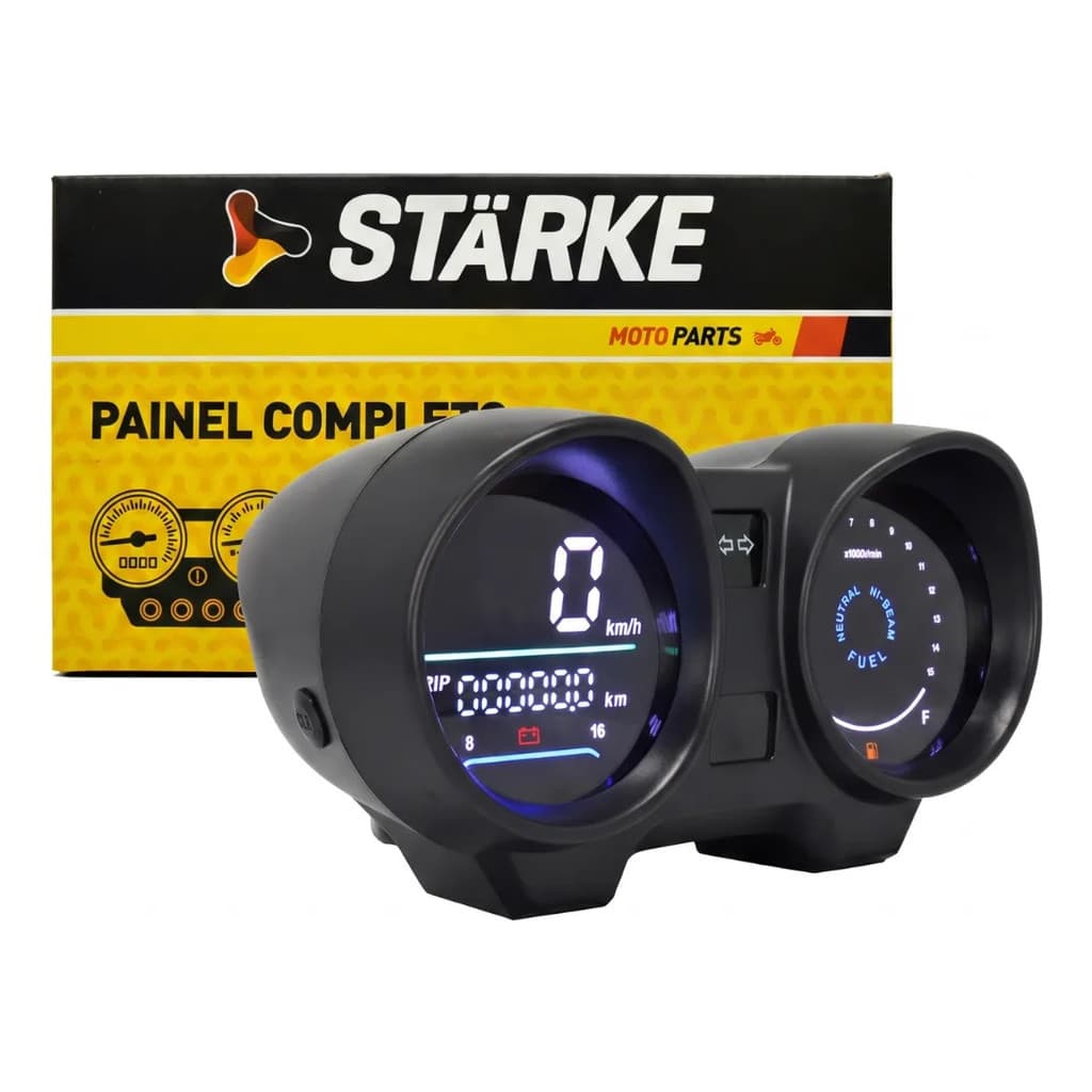 Painel Completo Digital Led Honda Cg Titan 150 Ks Es Esd 2004 A 2008 Starke