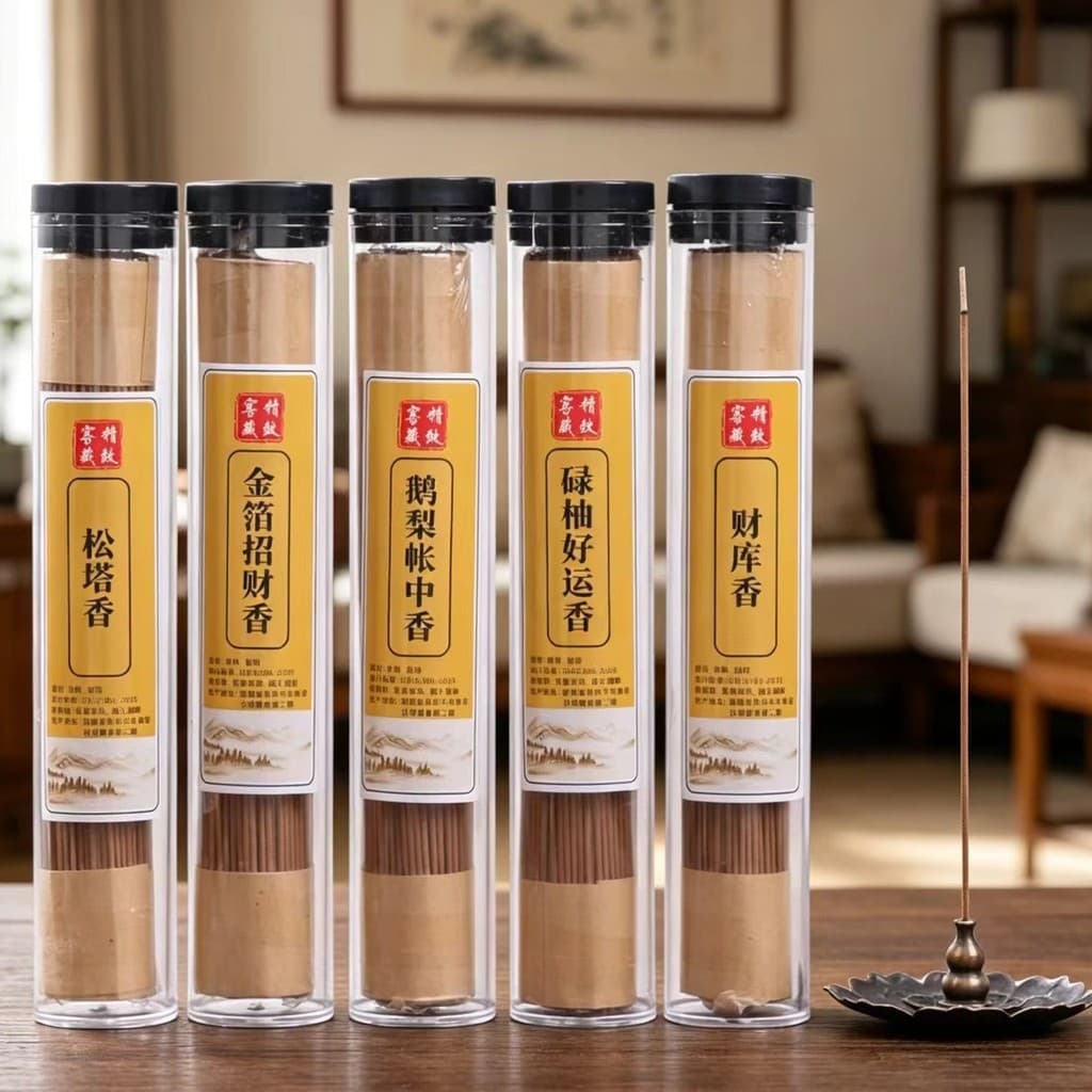 Fragrância Interna Doméstica : Incenso De Folha Lu You , Pinha , Cai Ku Agarwood Barraca De Pêra De Ganso