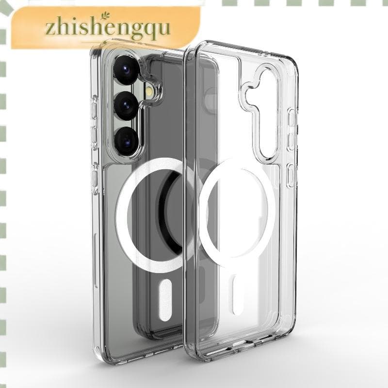 Capa Case Capinha MagSafe para Samsung Galaxy S25 Plus - Transparente - Gshield