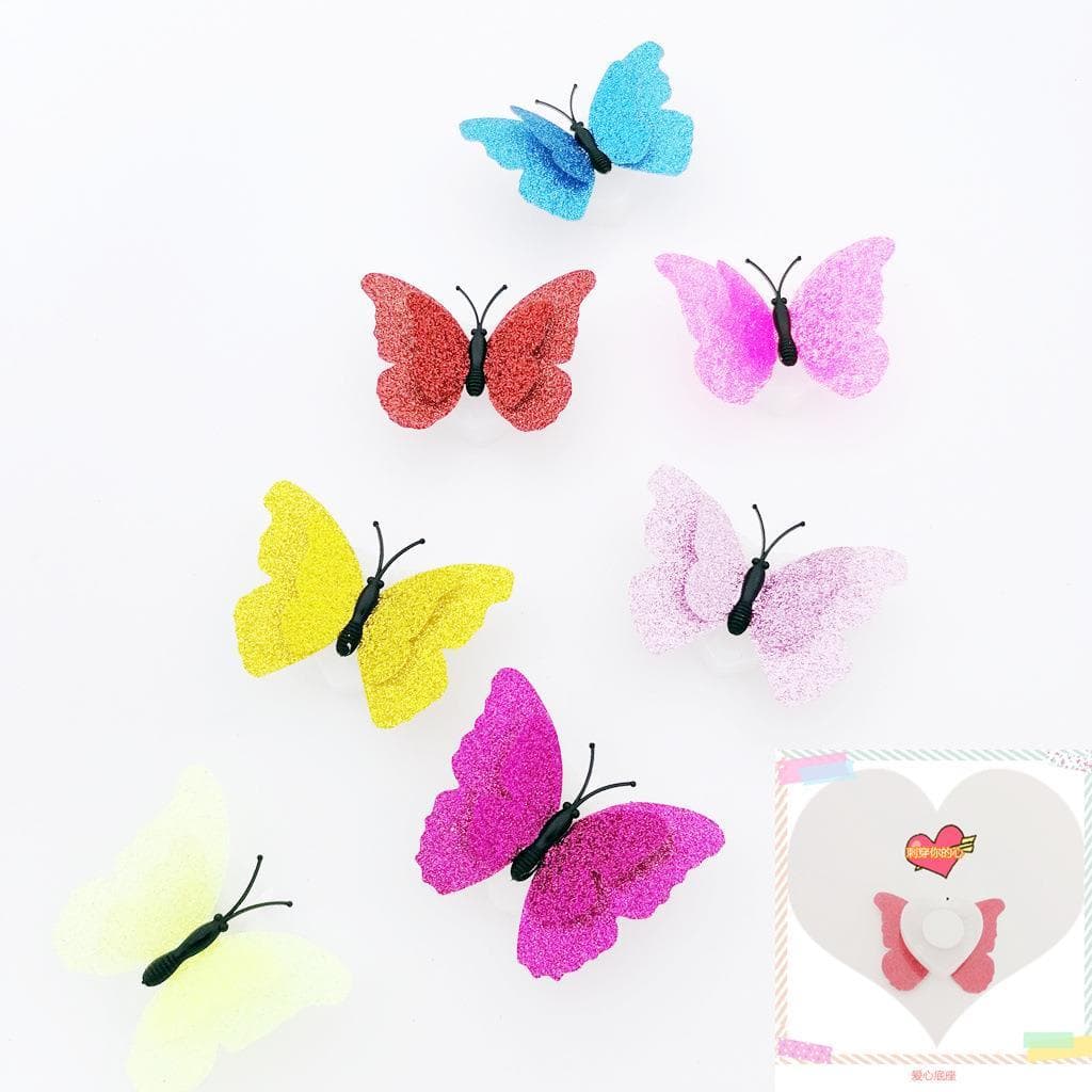Adesivos decorativos para celular, lembrete de luz piscante, Sensor de sinal, pingente de luz, colorido, piscando, lindo