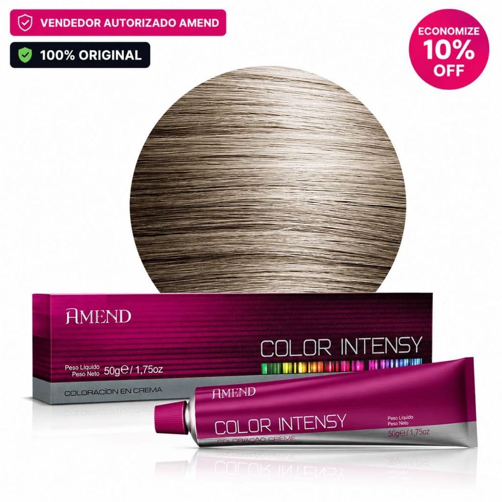Coloração 989 Louro Ultraclaro Pérola Color Intensy Amend 50g