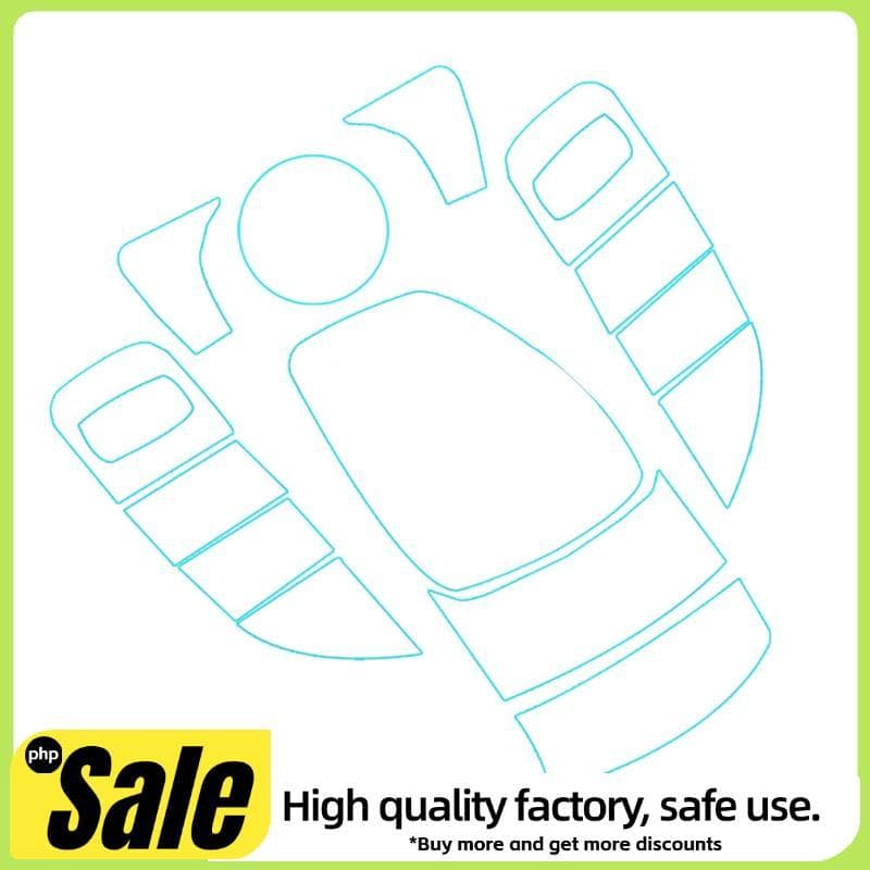 14 Pçs Controle Central Mídia Botão Mouse Tela TPU Filme Protetor Para Ce GLC W213 W205 X253 2015-2019