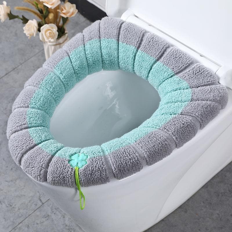 Almofada de assento do vaso sanitário doméstico capa de toalete em forma de O lavadora de toalete quatro estações Univer